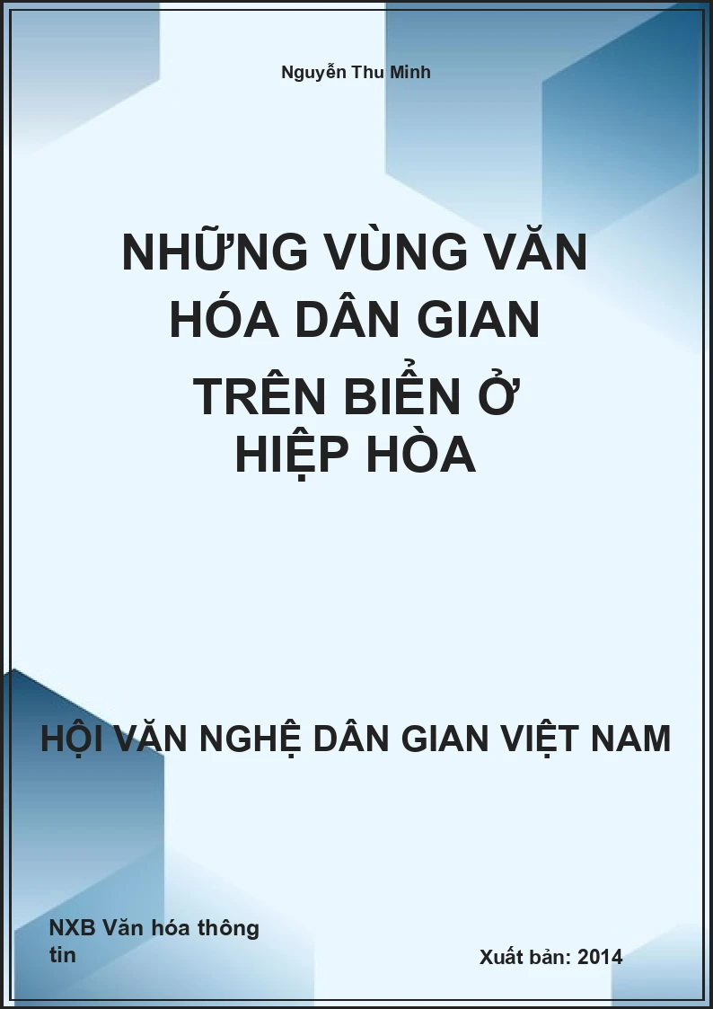 Những Vùng Văn Hóa Dân Gian Trên Biển Ở Hiệp Hòa