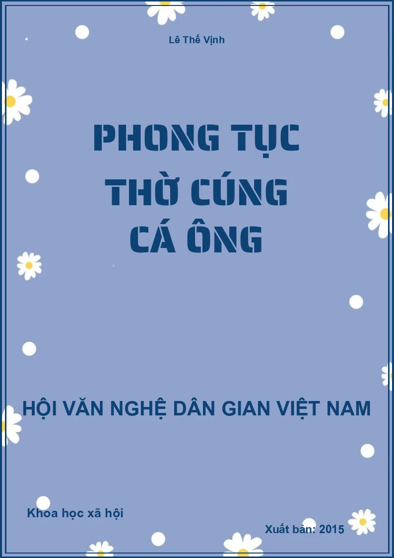 Phong Tục Thờ Cúng Cá Ông