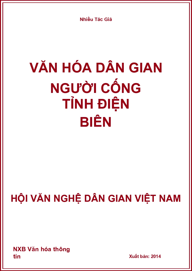 Văn Hóa Dân Gian Người Cống Tỉnh Điện Biên