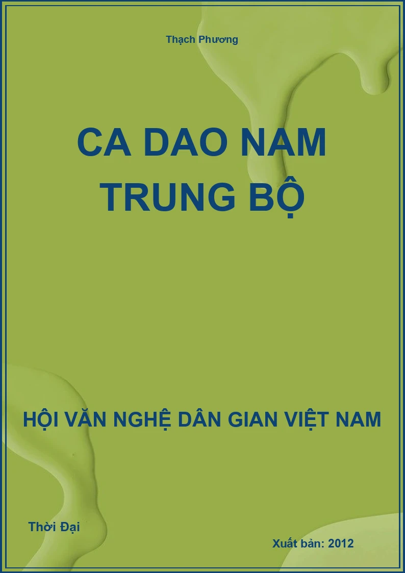 Ca Dao Nam Trung Bộ