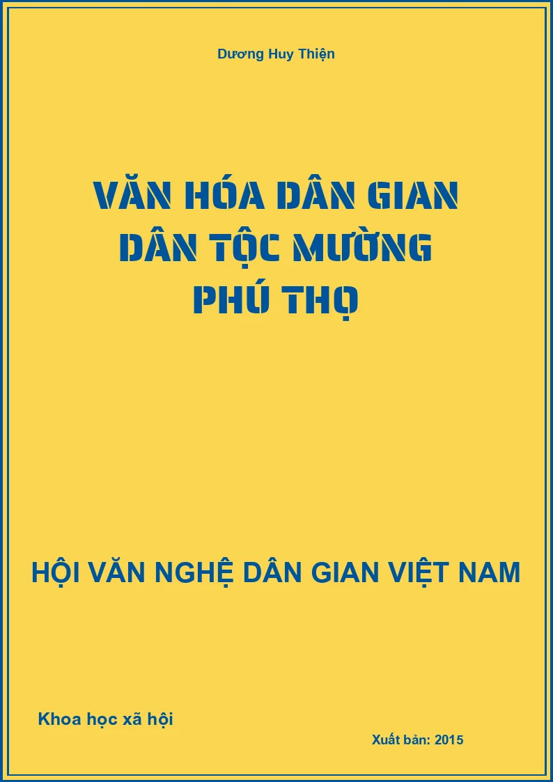 Văn Hóa Dân Gian Dân Tộc Mường Phú Thọ