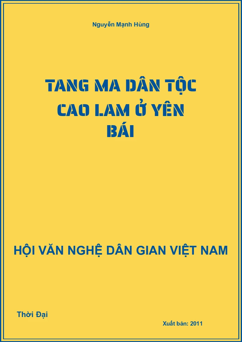 Tang Ma Dân Tộc Cao Lam Ở Yên Bái