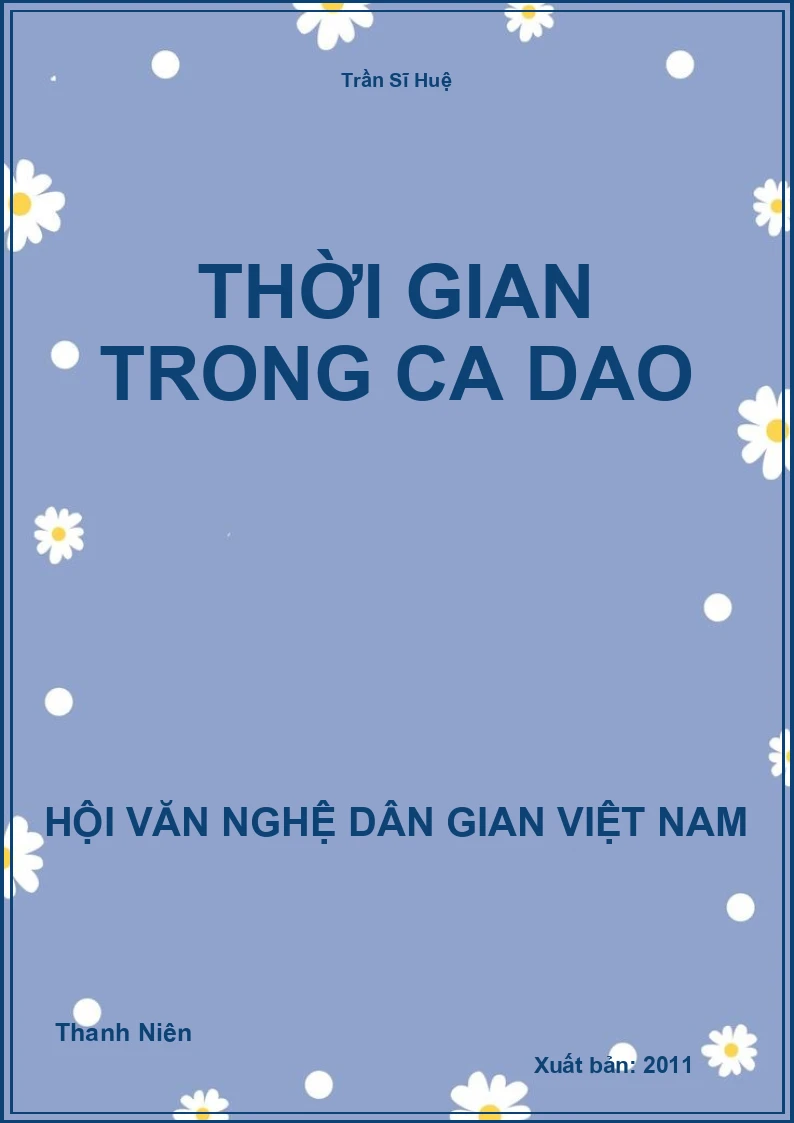 Thời Gian Trong Ca Dao