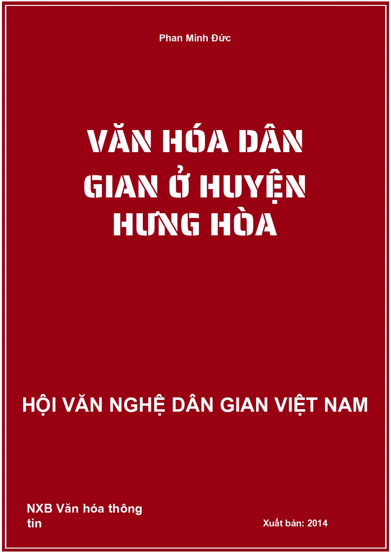 Văn Hóa Dân Gian Ở Huyện Hưng Hòa