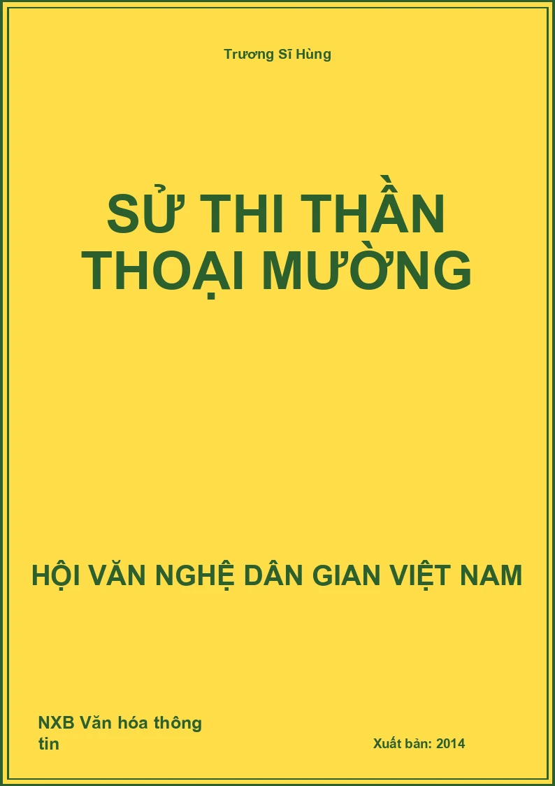 Sử Thi Thần Thoại Mường