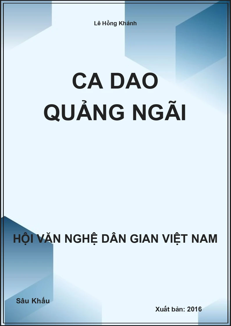 Ca Dao Quảng Ngãi