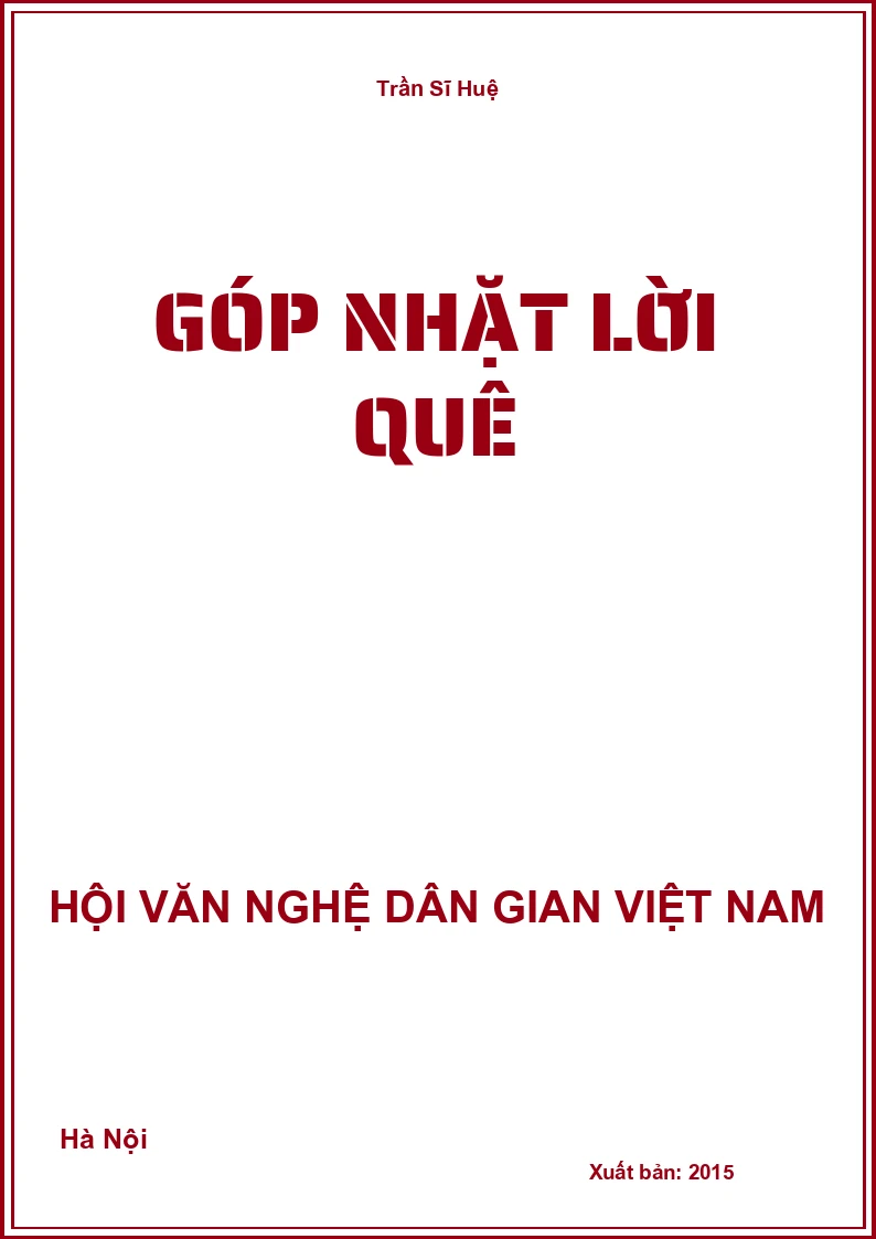 Góp Nhặt Lời Quê
