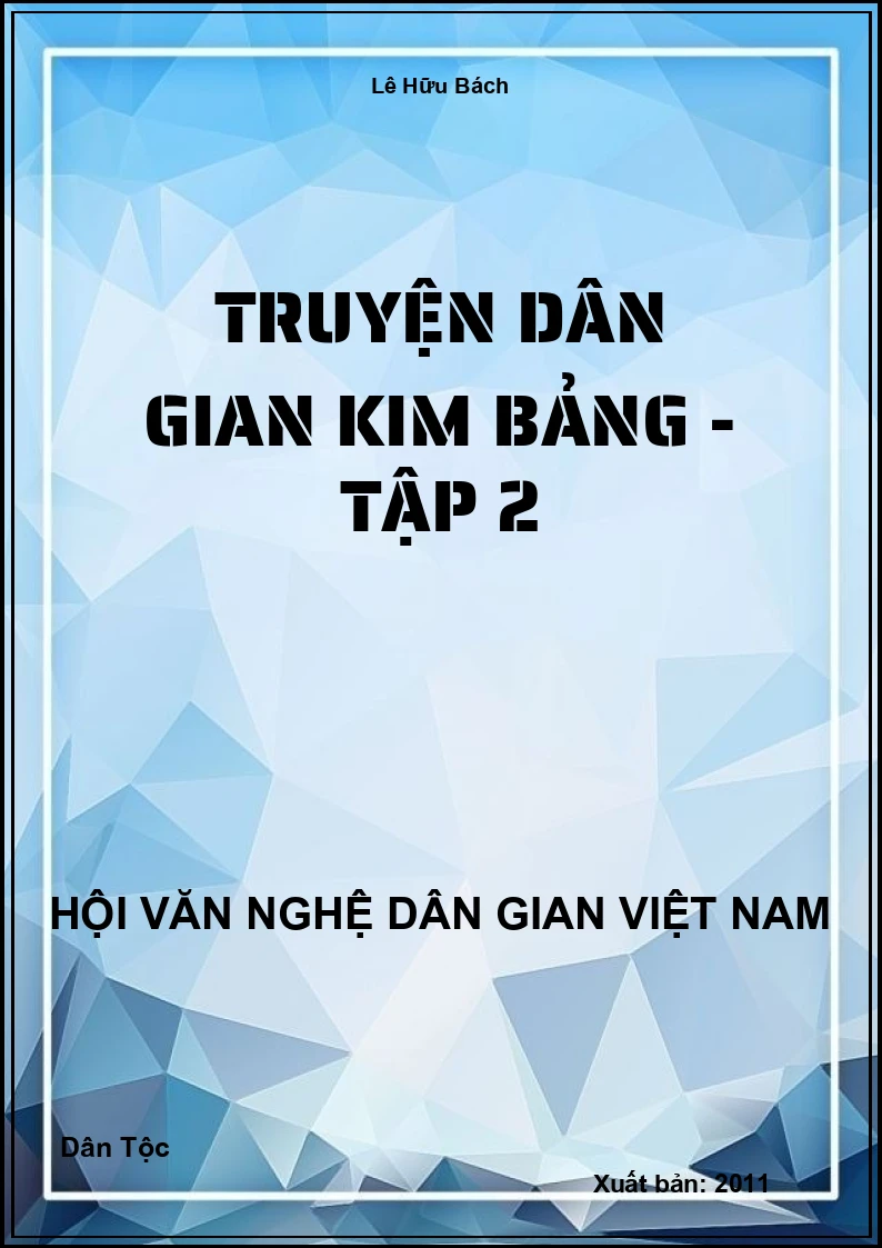 Truyện Dân Gian Kim Bảng - Tập 2