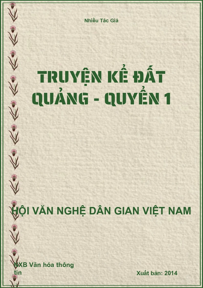 Truyện Kể Đất Quảng - Quyển 1