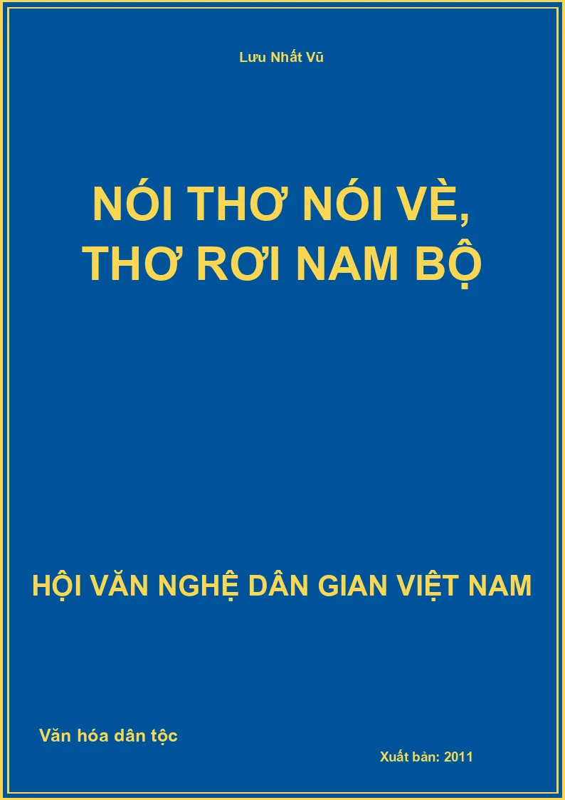 Nói Thơ Nói Vè, Thơ Rơi Nam Bộ