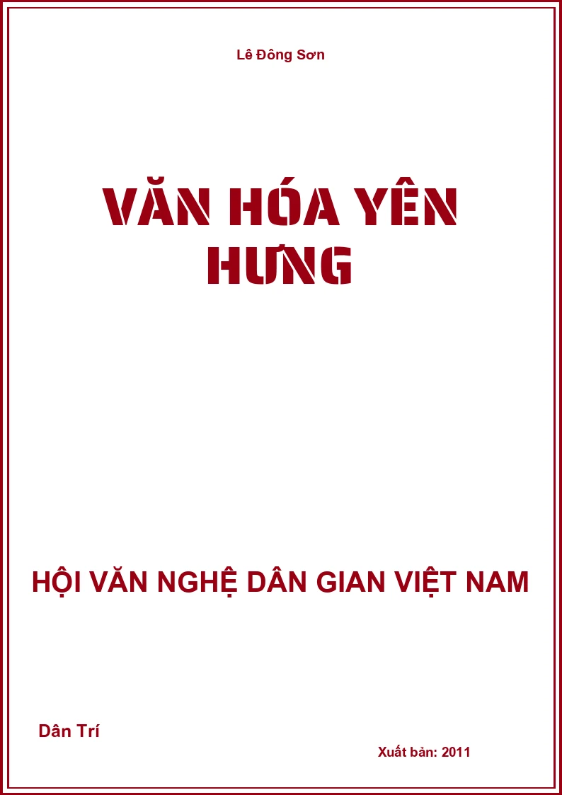 Văn Hóa Yên Hưng