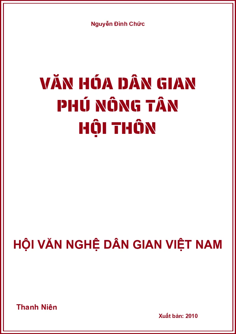 Văn Hóa Dân Gian Phú Nông Tân Hội Thôn