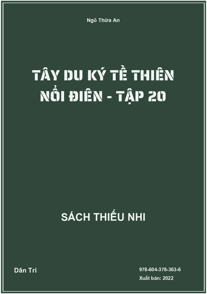 Tây DU Ký Tề Thiên nổi điên - Tập 20