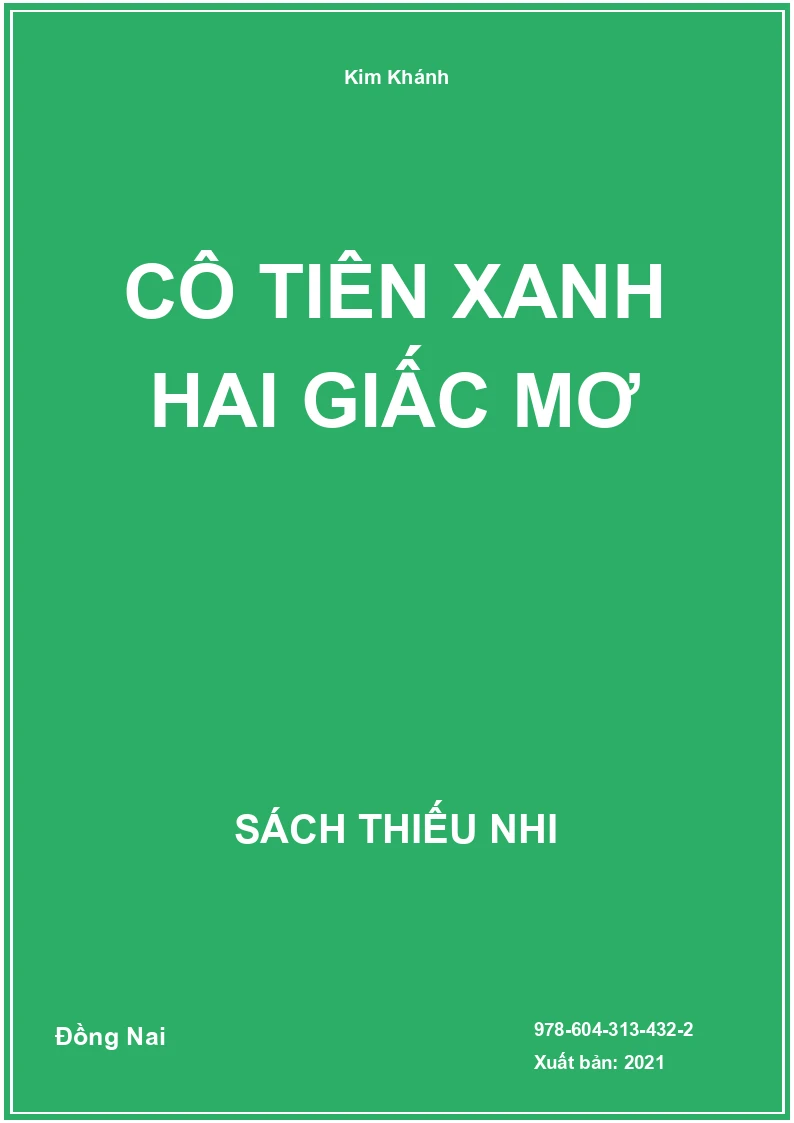 Cô Tiên Xanh Hai giấc mơ