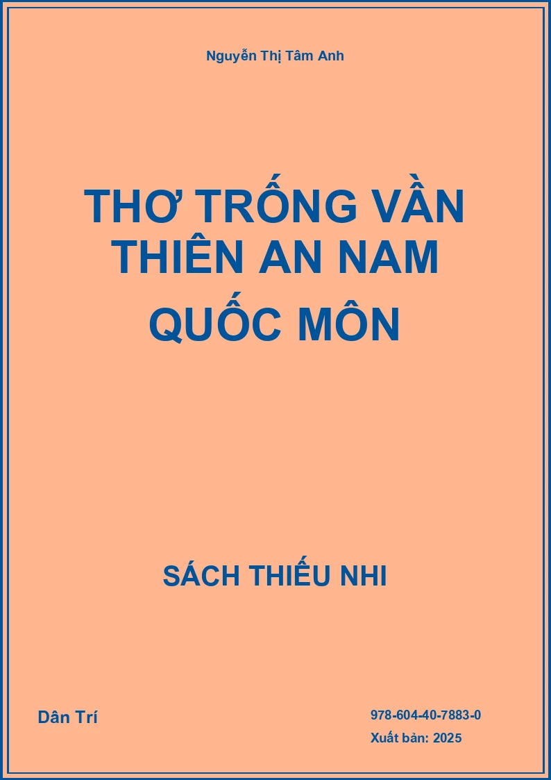 Thơ trống vần thiên an nam Quốc môn