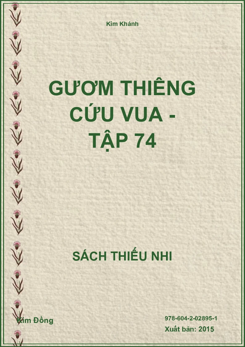 Gươm thiêng cứu vua - Tập 74