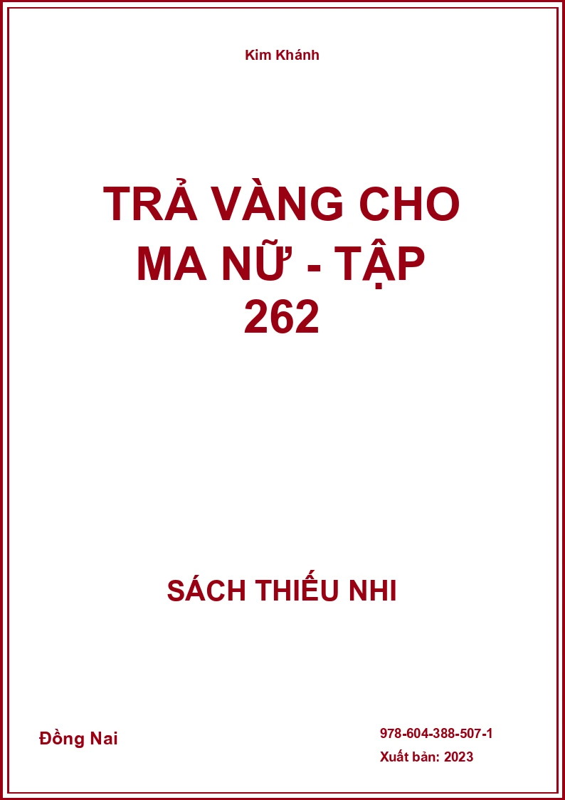 Trả vàng cho ma nữ - Tập 262