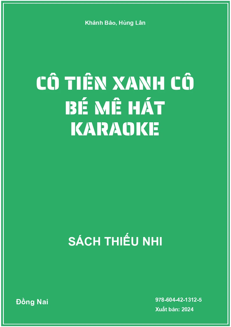 Cô Tiên Xanh cô bé mê hát Karaoke
