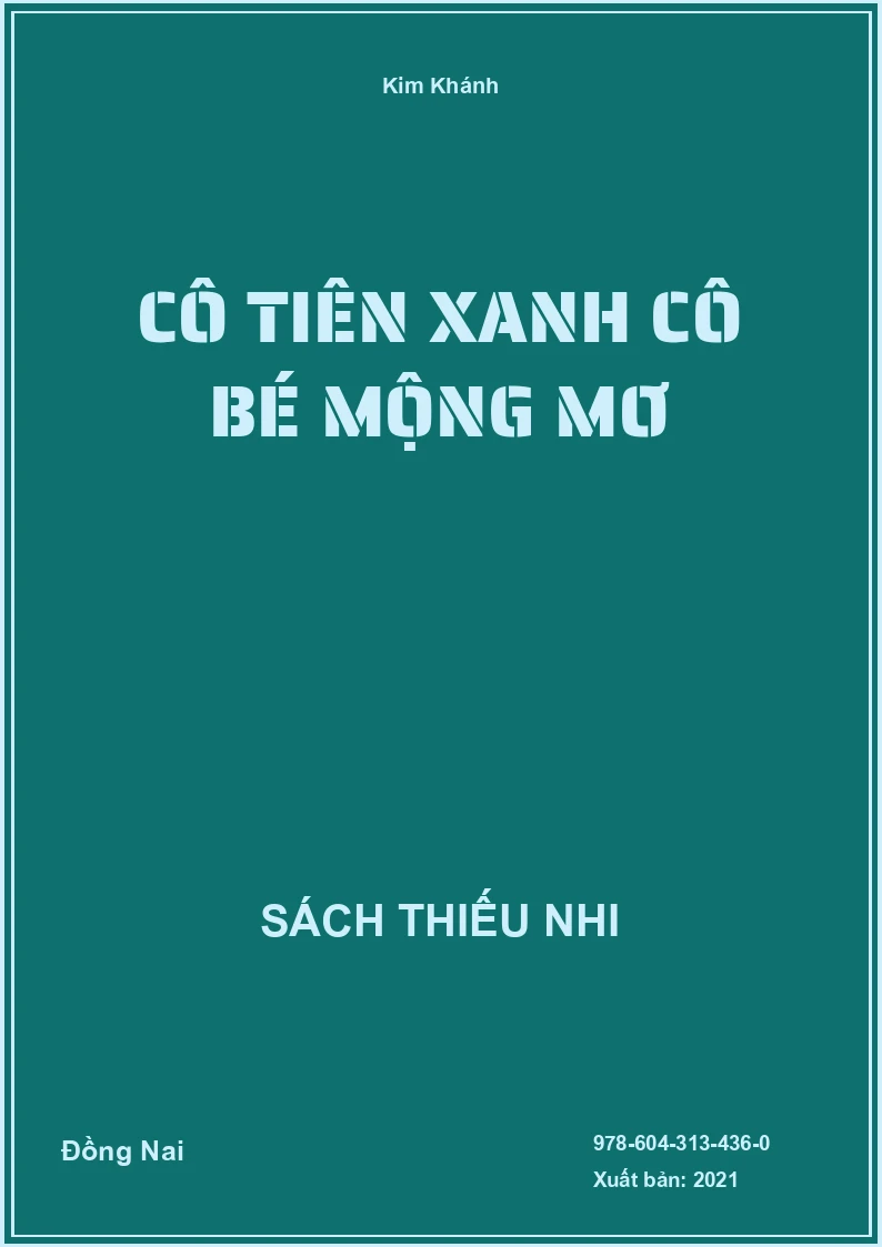 Cô Tiên Xanh Cô bé mộng mơ