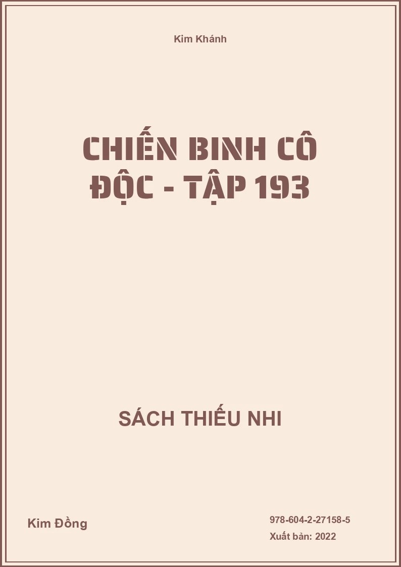 Chiến binh cô độc - Tập 193