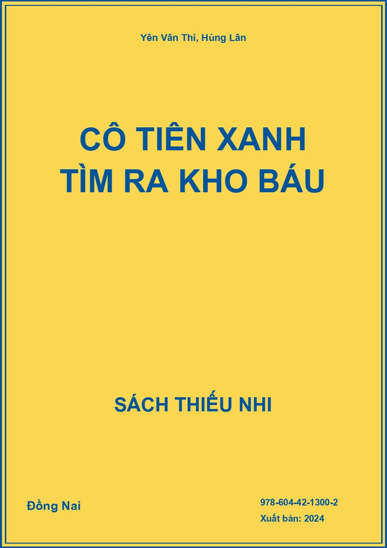Cô Tiên Xanh tìm ra kho báu