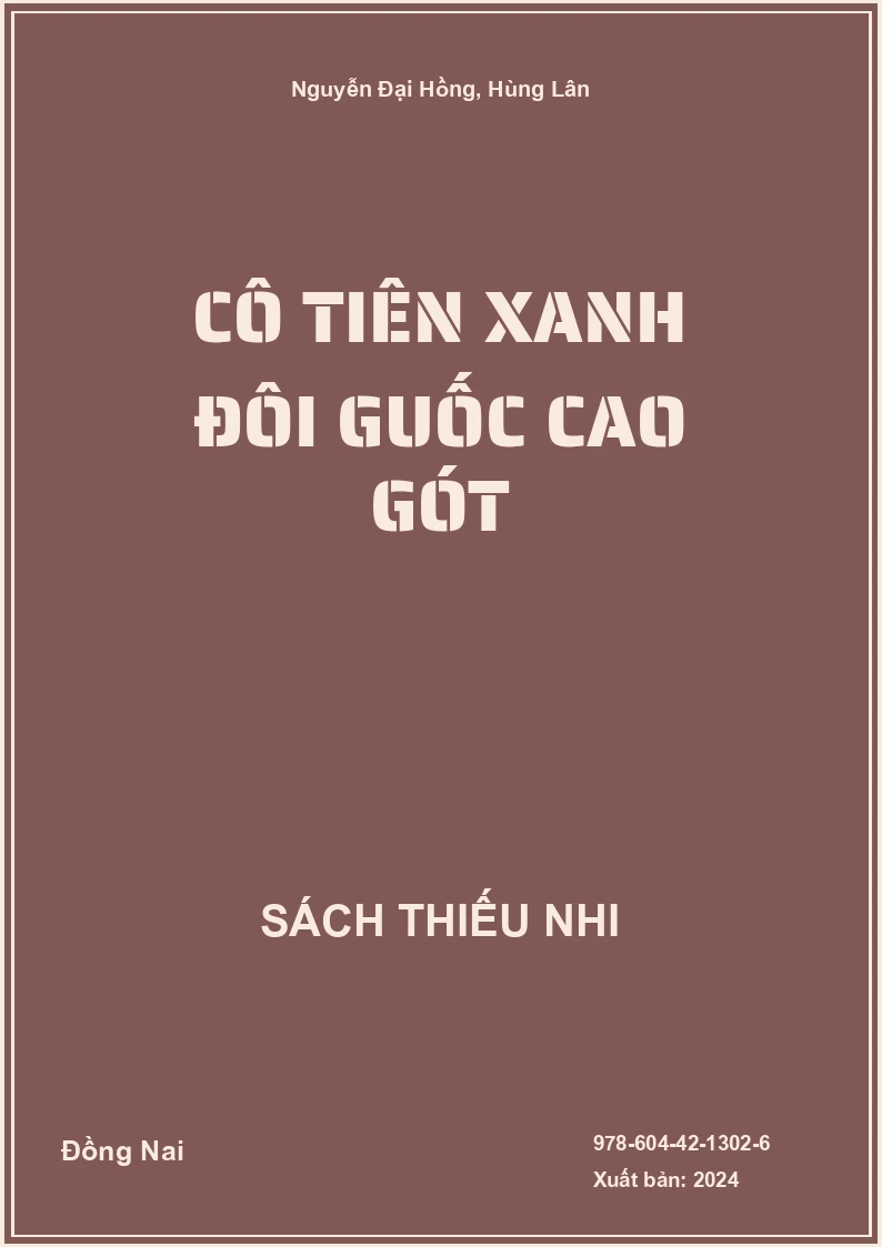 Cô Tiên Xanh đôi guốc cao gót
