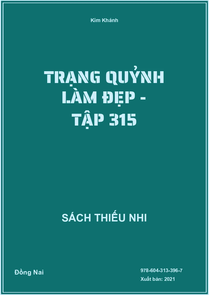 Trạng Quỷnh Làm Đẹp - Tập 315
