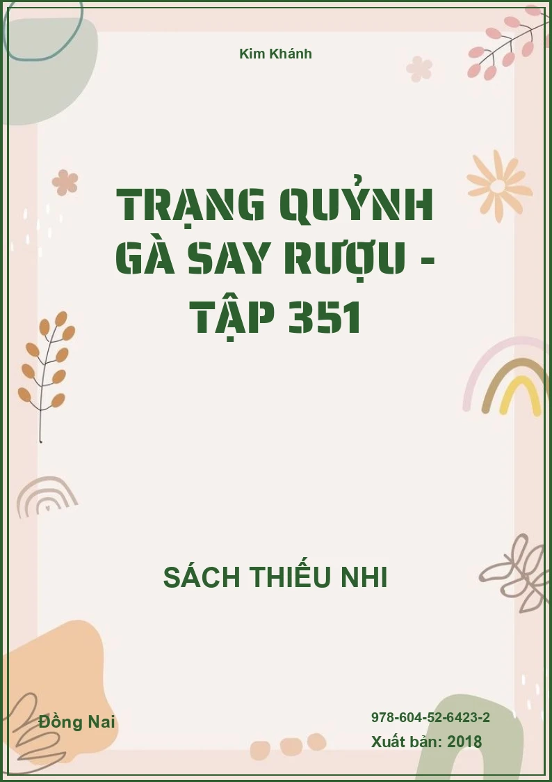 Trạng Quỷnh Gà Say Rượu - Tập 351