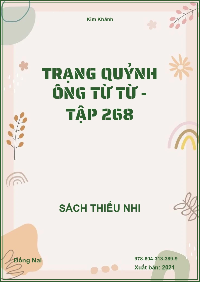 Trạng Quỷnh Ông Từ Từ - Tập 268