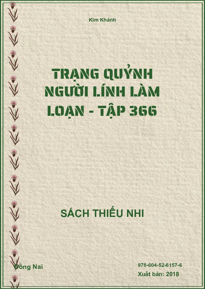 Trạng Quỷnh Người Lính Làm Loạn - Tập 366