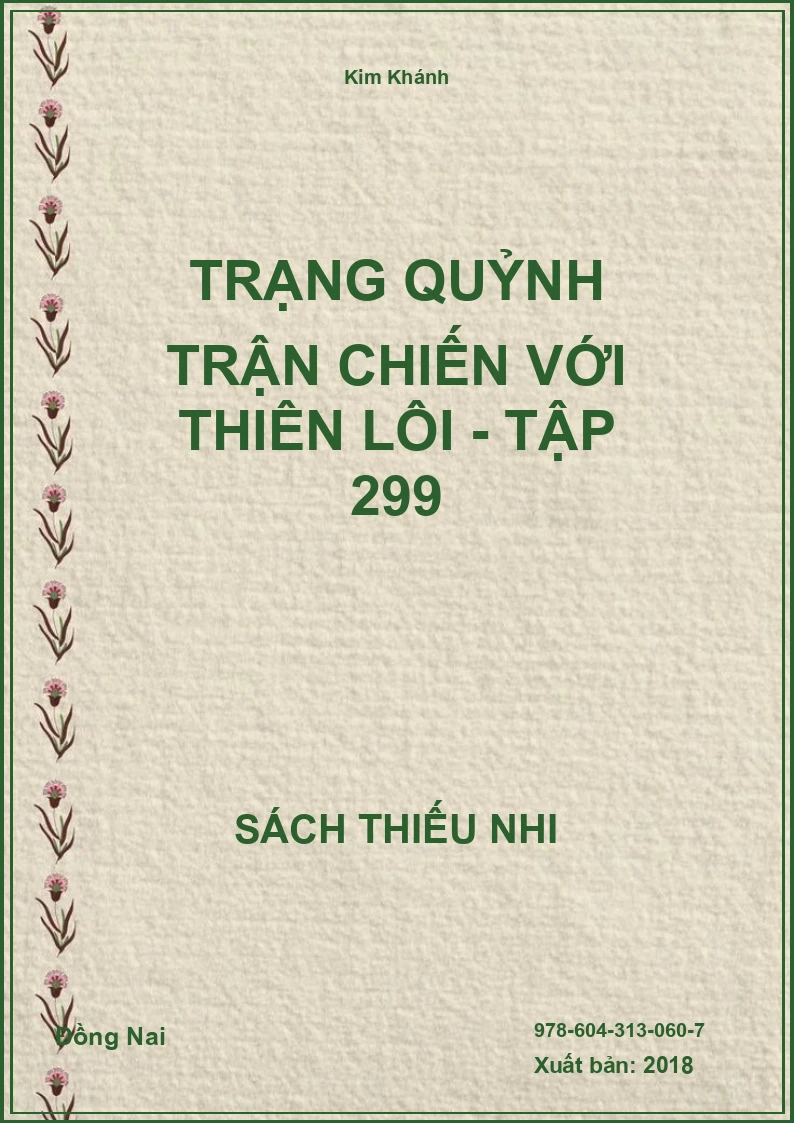 Trạng Quỷnh Trận Chiến Với Thiên Lôi - Tập 299