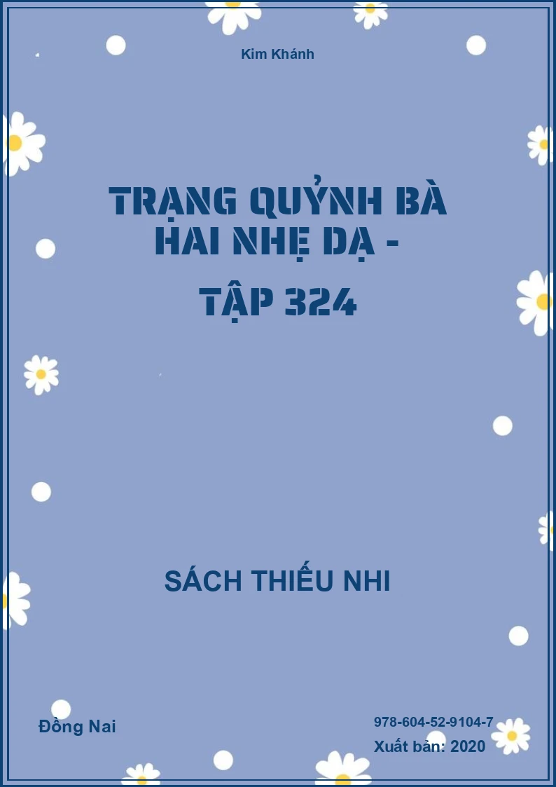 Trạng Quỷnh Bà Hai Nhẹ Dạ - Tập 324
