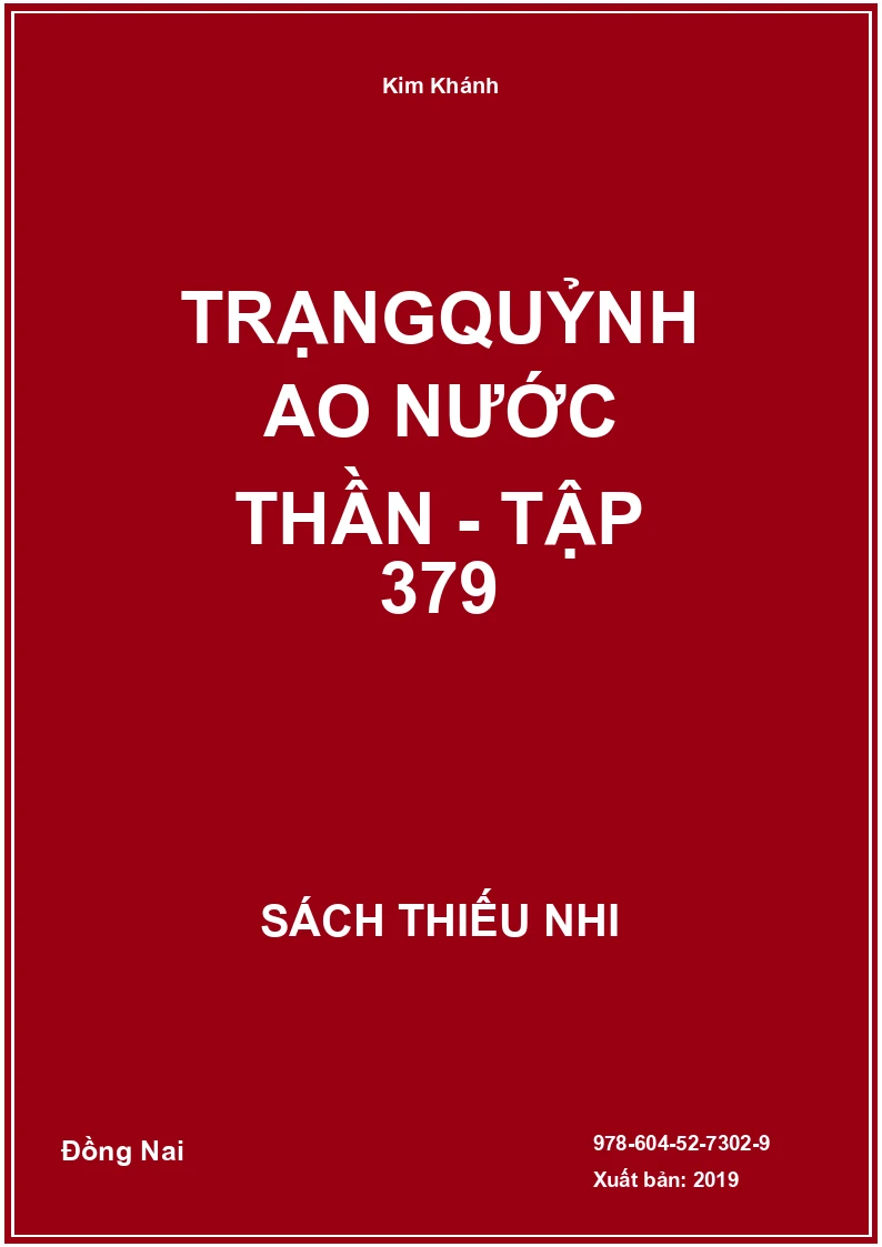 Trạngquỷnh Ao Nước Thần - Tập 379