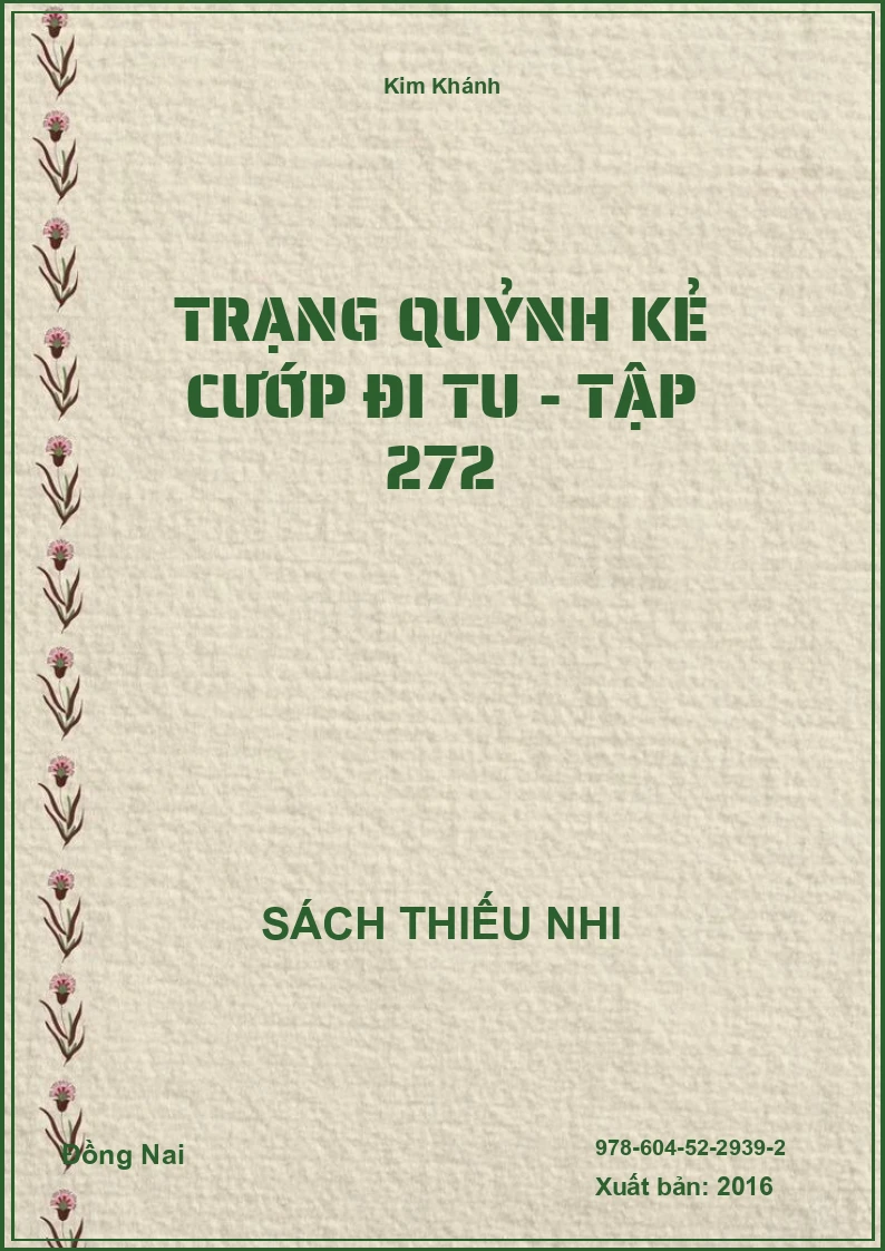 Trạng Quỷnh Kẻ Cướp Đi Tu - Tập 272