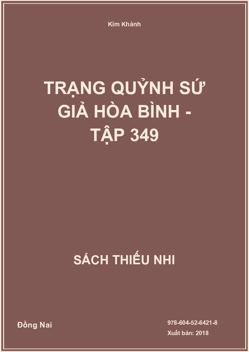 Trạng Quỷnh Sứ Giả Hòa Bình - Tập 349