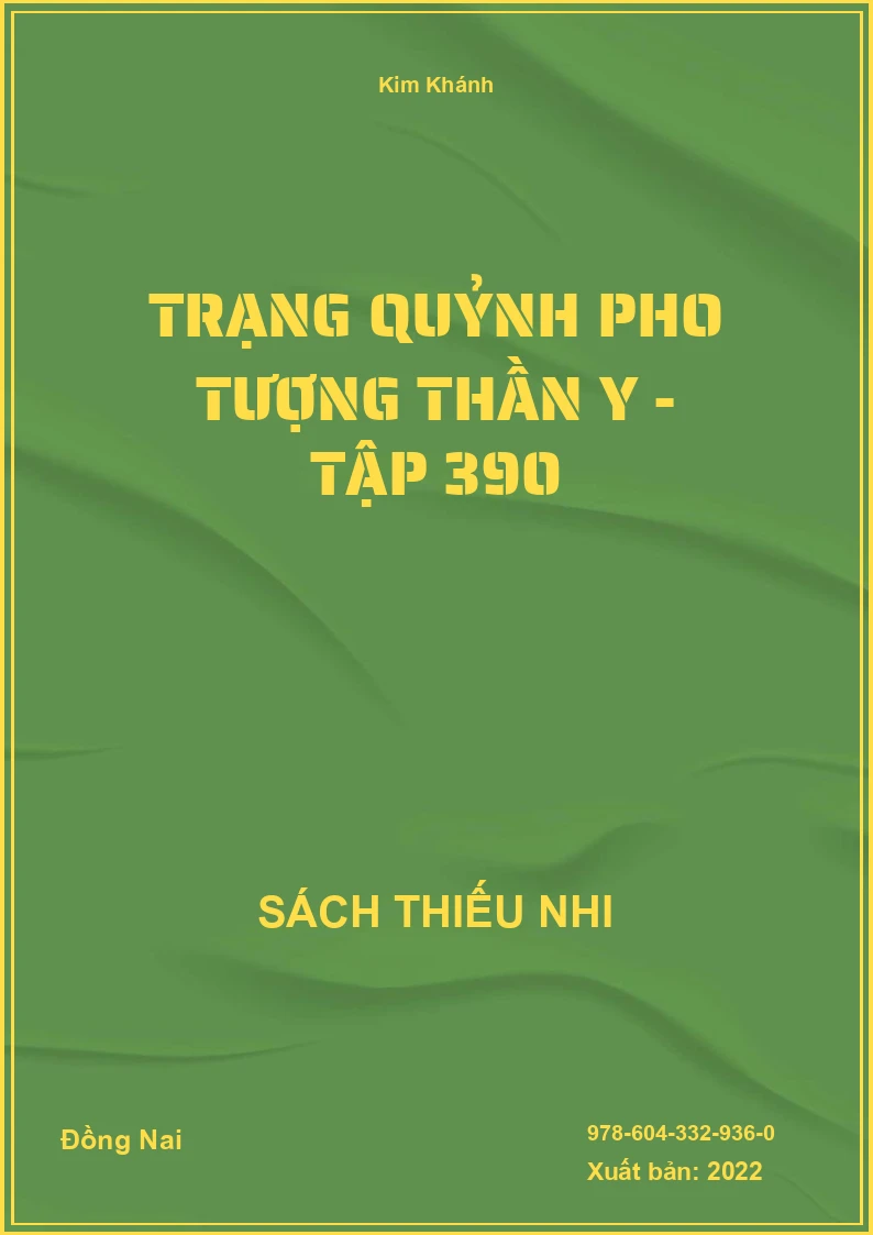 Trạng Quỷnh Pho Tượng Thần Y - Tập 390