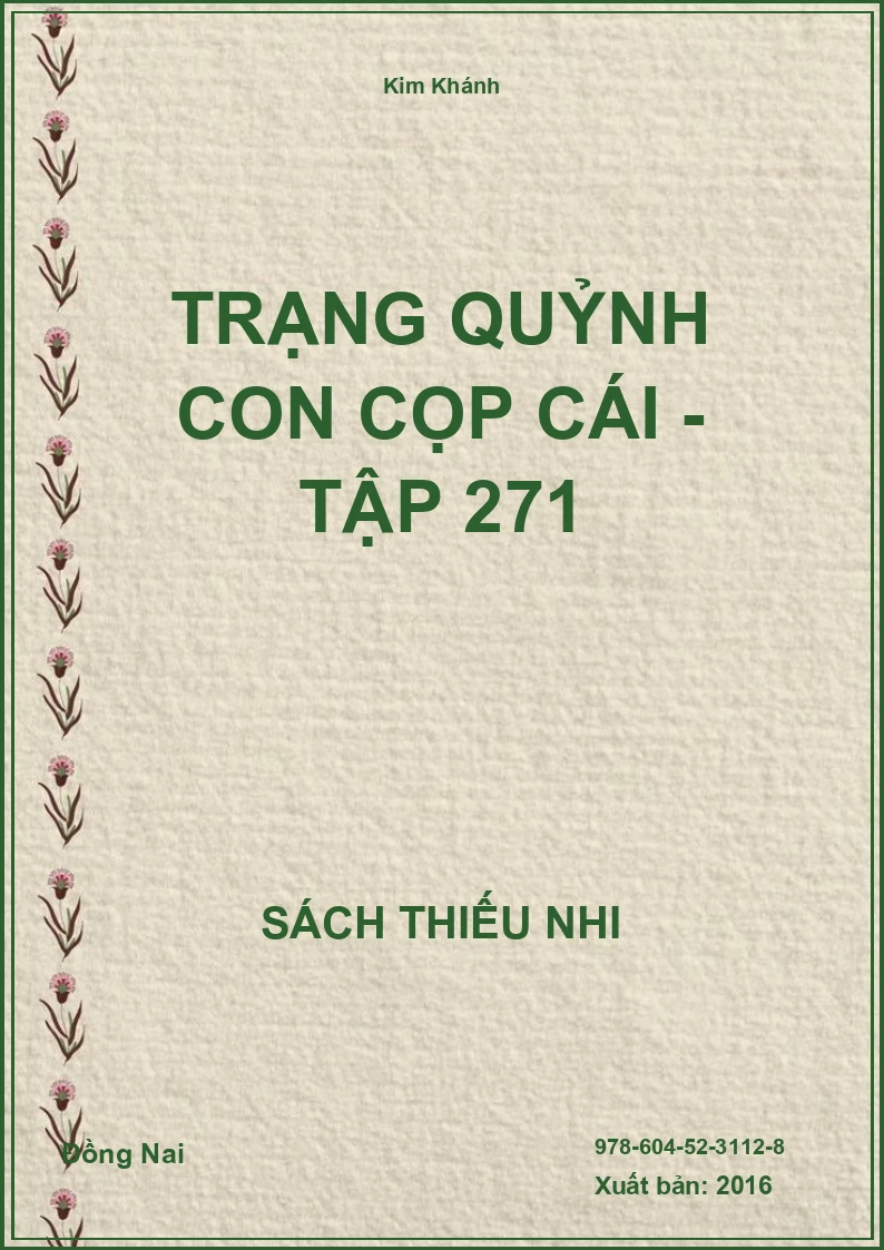 Trạng Quỷnh Con Cọp Cái - Tập 271
