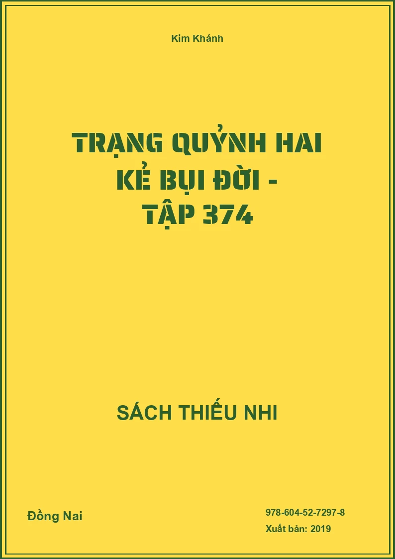Trạng Quỷnh Hai Kẻ Bụi Đời - Tập 374