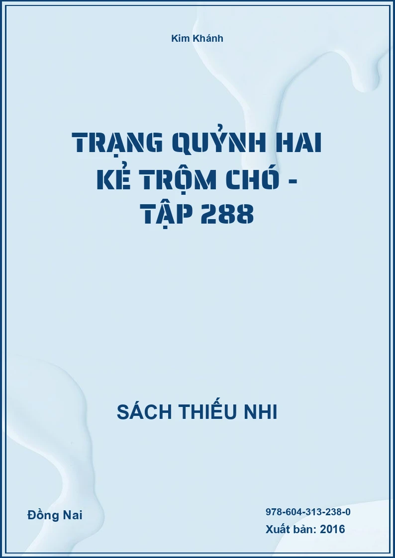 Trạng Quỷnh Hai Kẻ Trộm Chó - Tập 288