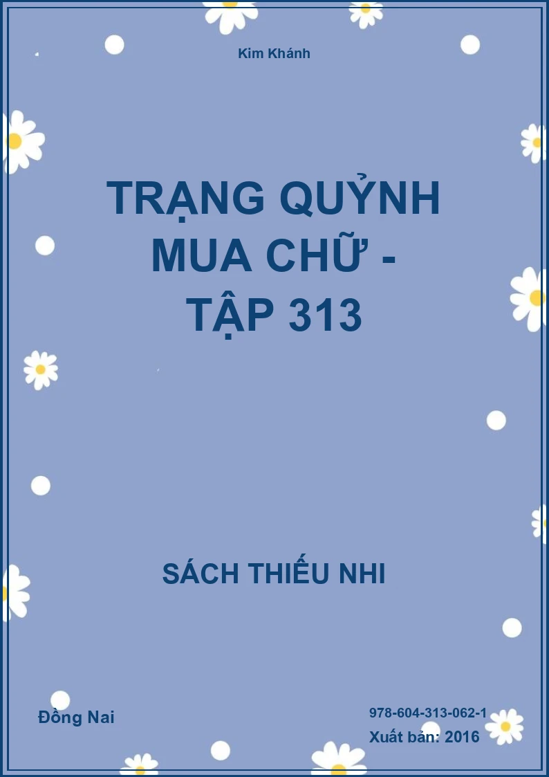 Trạng Quỷnh Mua Chữ - Tập 313