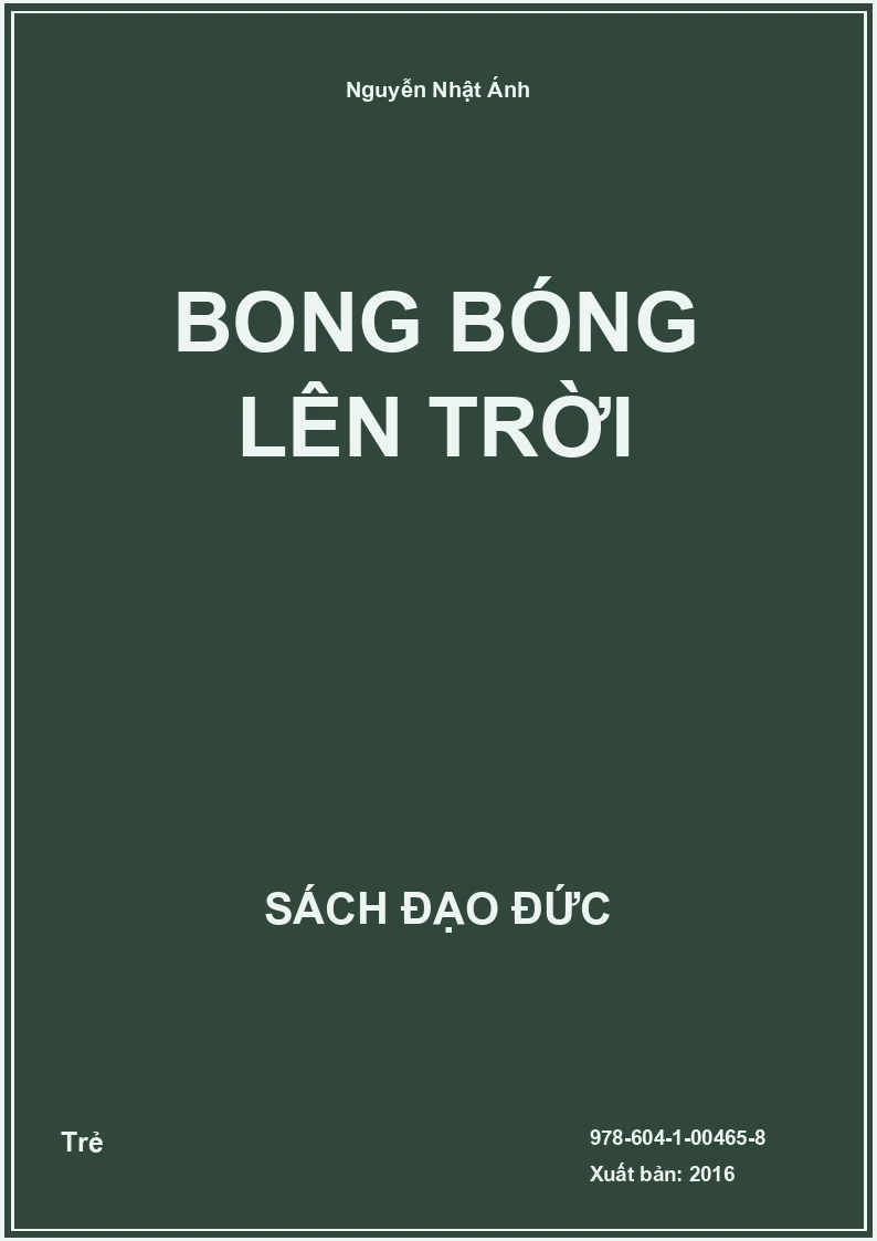 Bong bóng lên trời