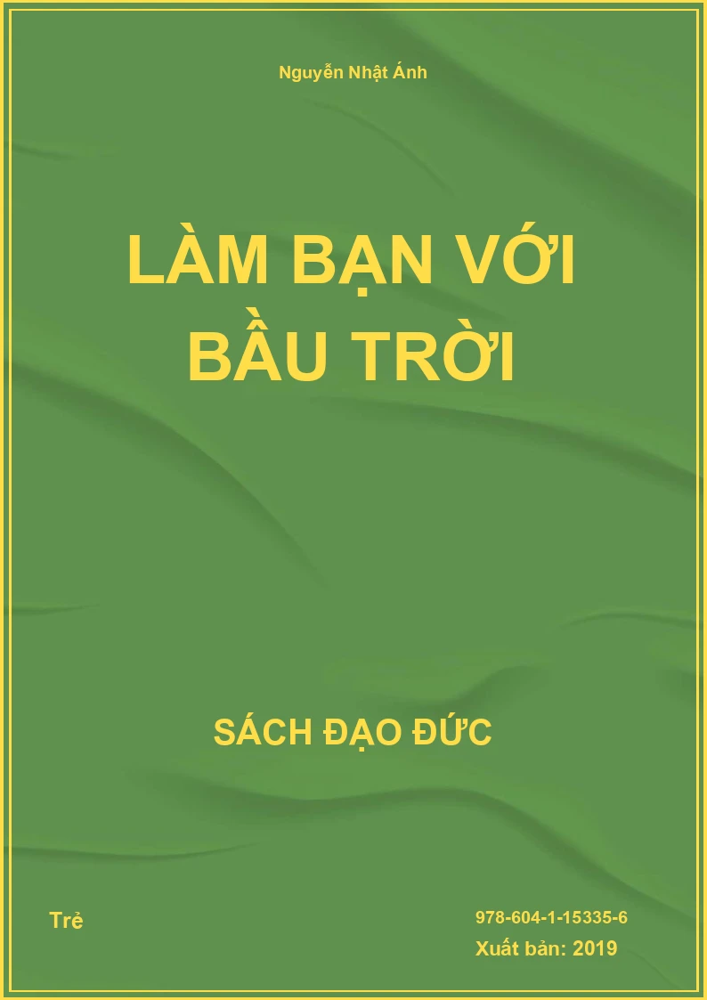 Làm bạn với bầu trời