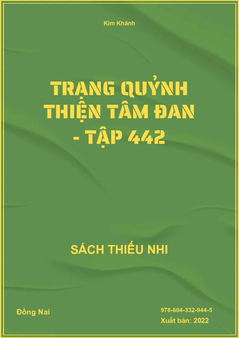 Trạng Quỷnh thiện tâm đan - Tập 442