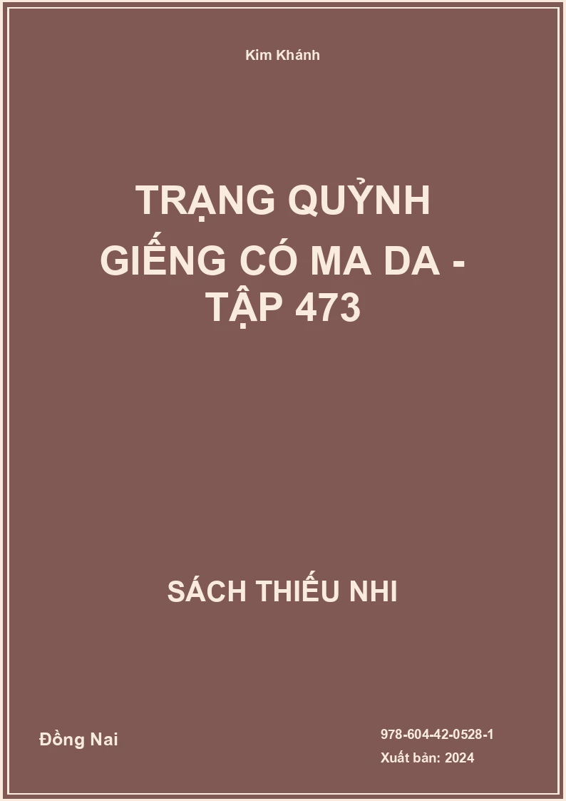 Trạng Quỷnh giếng có ma da - Tập 473