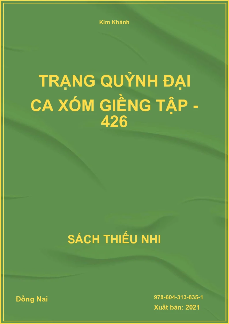 Trạng Quỷnh đại ca xóm giềng Tập - 426