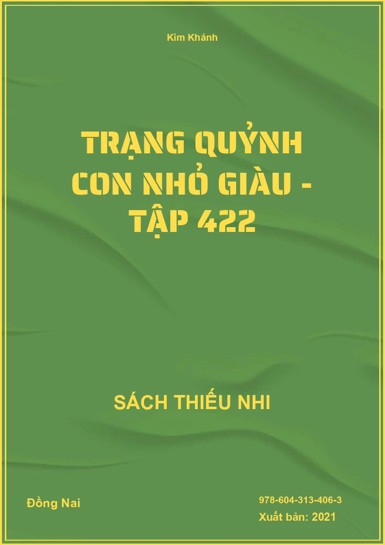 Trạng Quỷnh con nhỏ giàu - Tập 422