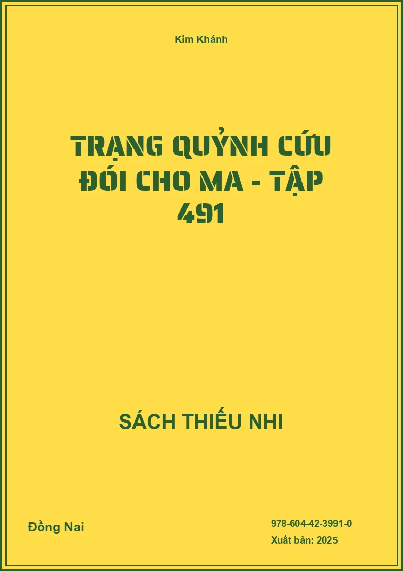 Trạng Quỷnh cứu đói cho ma - Tập 491