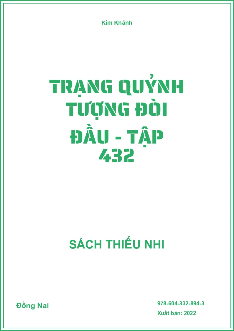 Trạng Quỷnh tượng đòi đầu - Tập 432