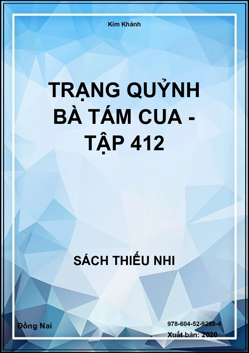 Trạng Quỷnh bà tám cua - Tập 412