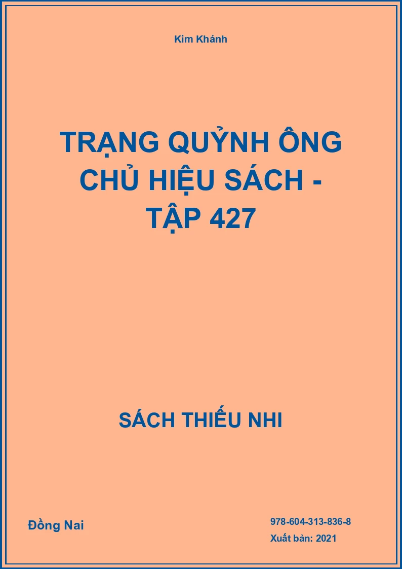 Trạng Quỷnh ông chủ hiệu sách - Tập 427